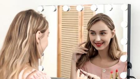 How practical is the portable LED cosmetic mirror