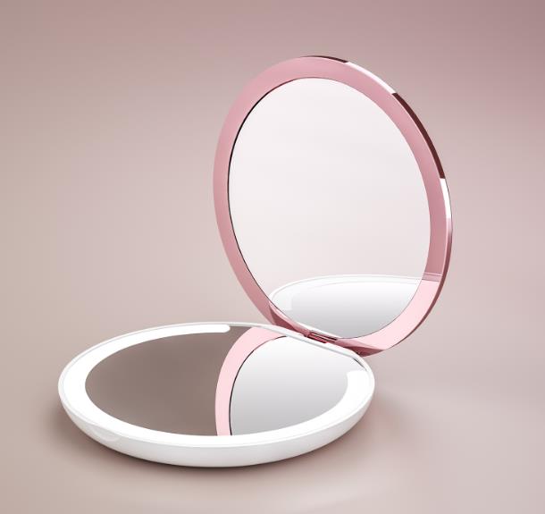 Open and close LED makeup mirror has many advantages