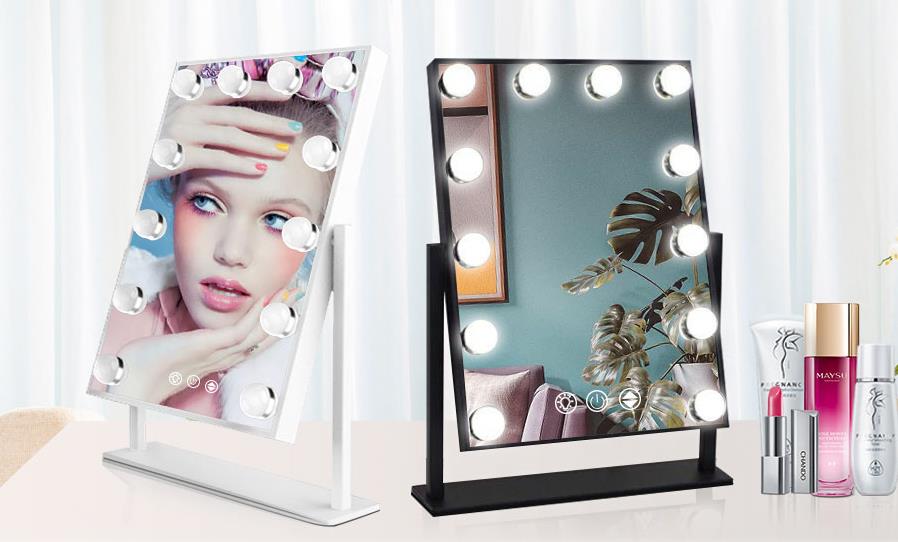 LED makeup mirrors bring convenience to entertainers