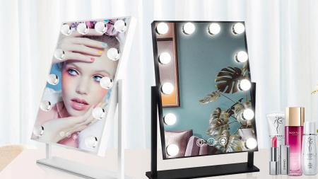 LED makeup mirrors bring convenience to entertainers