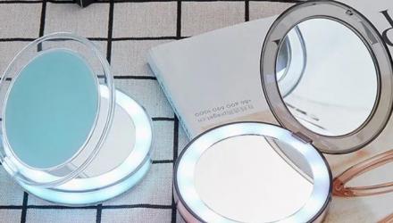 Analysis of usage scenarios for small LED makeup mirrors