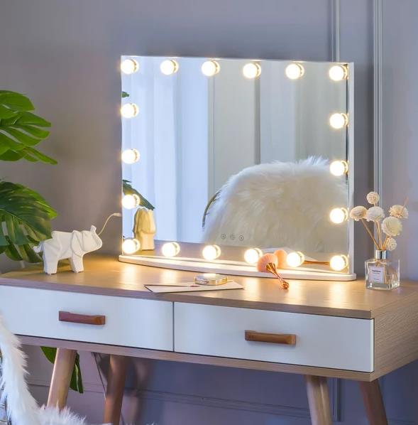 desktop LED makeup mirrors